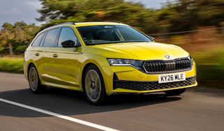 Skoda Octavia Estate - front tracking