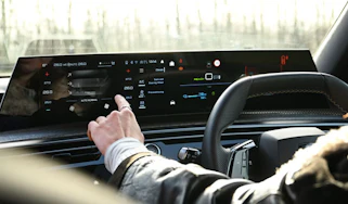 Touchscreen climate control