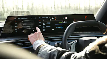 Touchscreen climate control