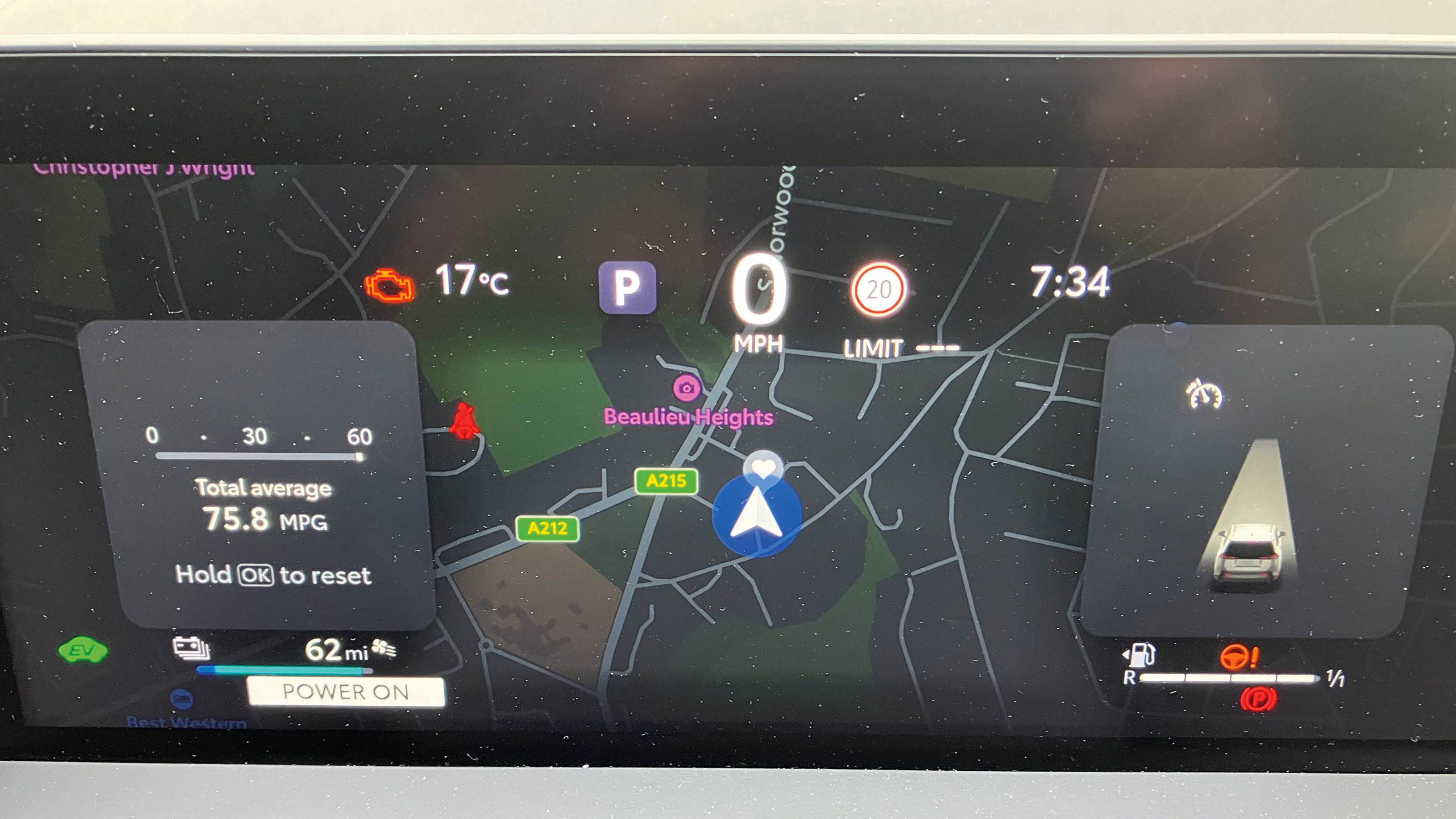 Toyota RAV4 Plug-in hybrid Excel - infotainment