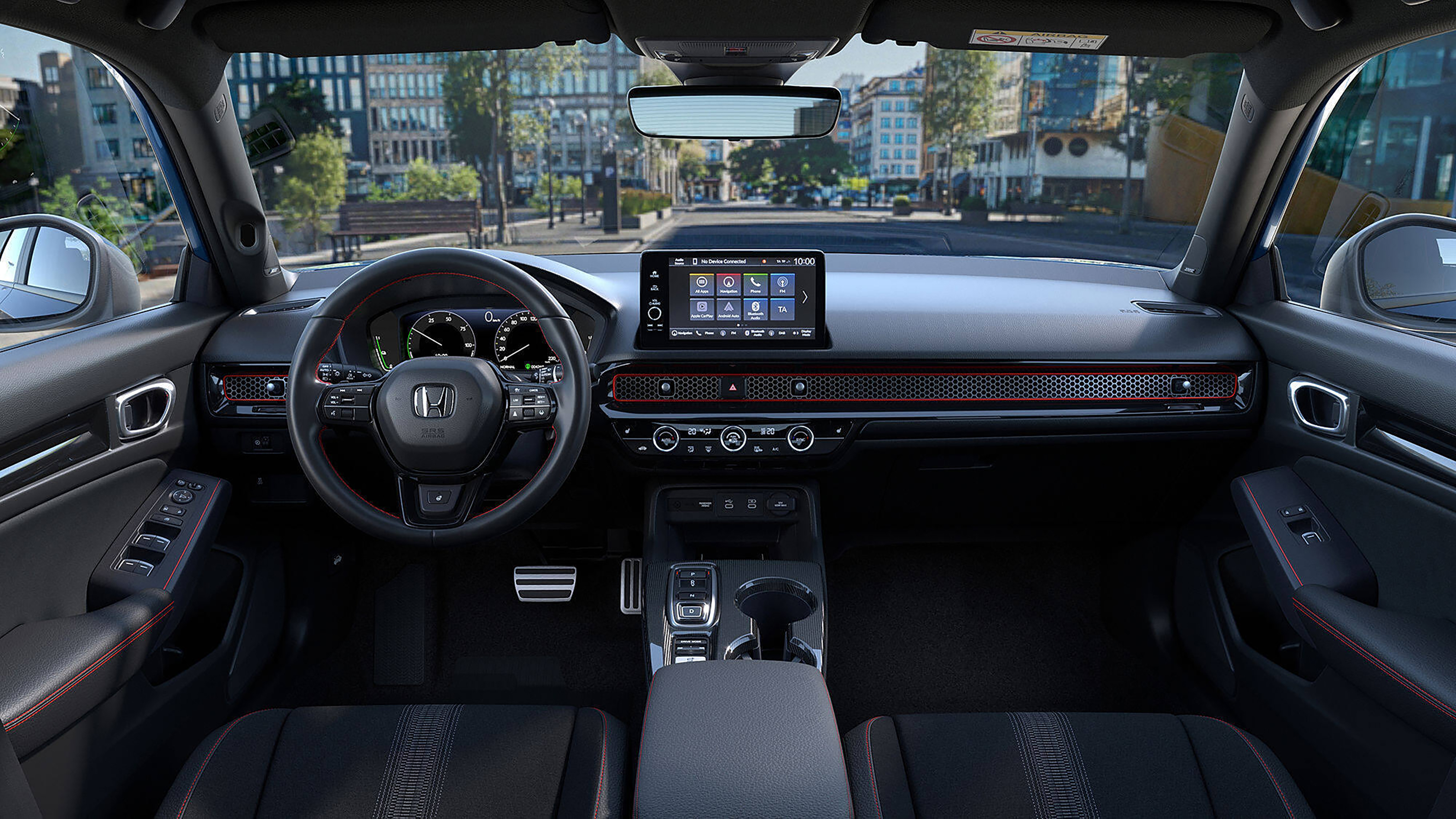 Upgraded Honda Civic e-HEV S+ SHIFT - interior
