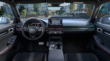 Upgraded Honda Civic e-HEV S+ SHIFT - interior
