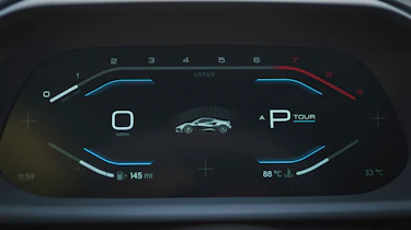Used Lotus Emira - dials