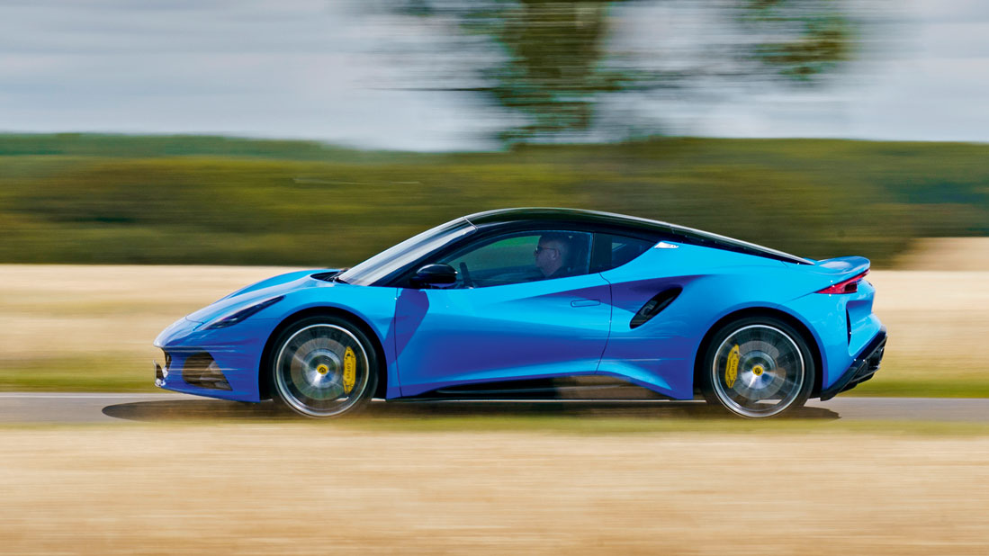 Used Lotus Emira - side