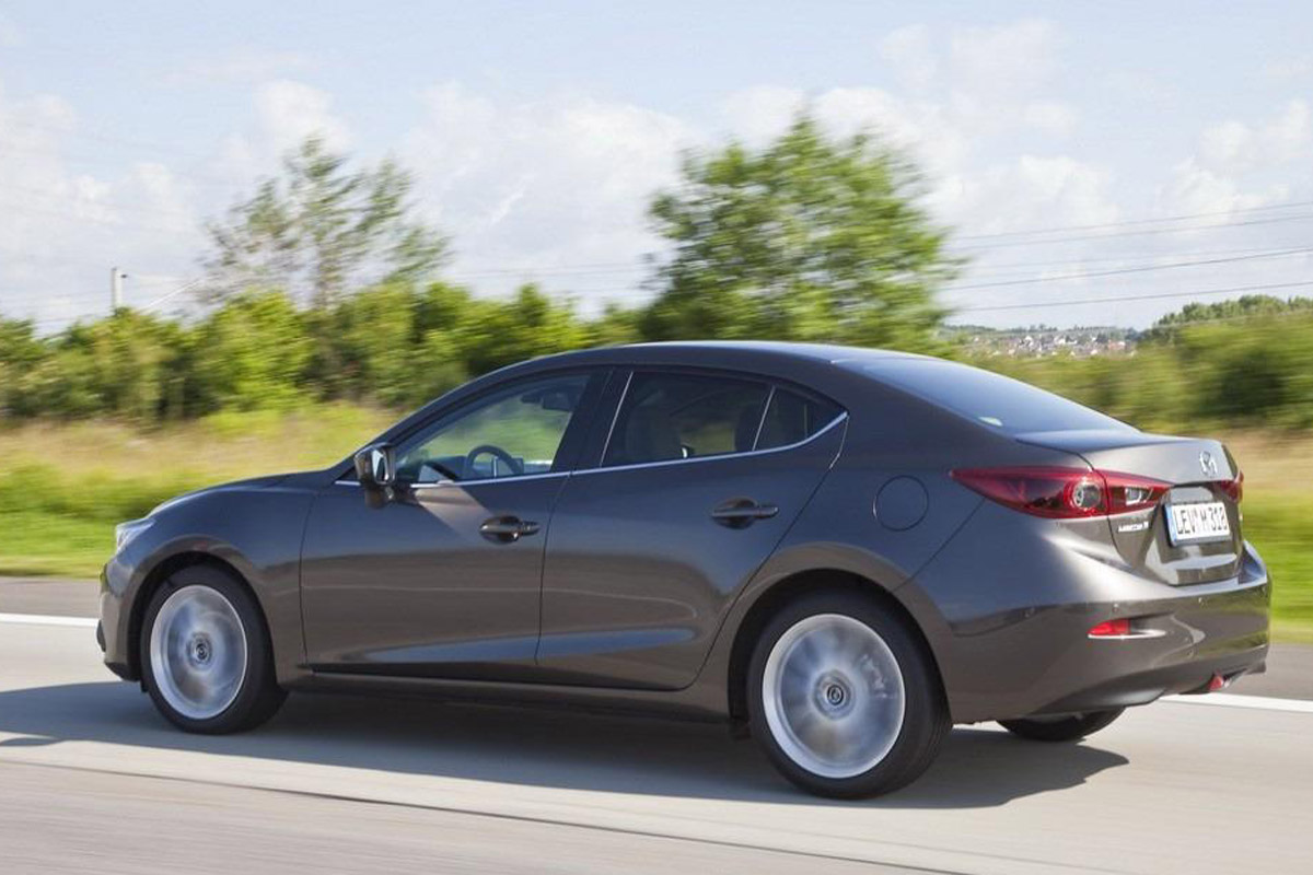 Mazda3 saloon profile