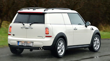 MINI Clubvan rear cornering