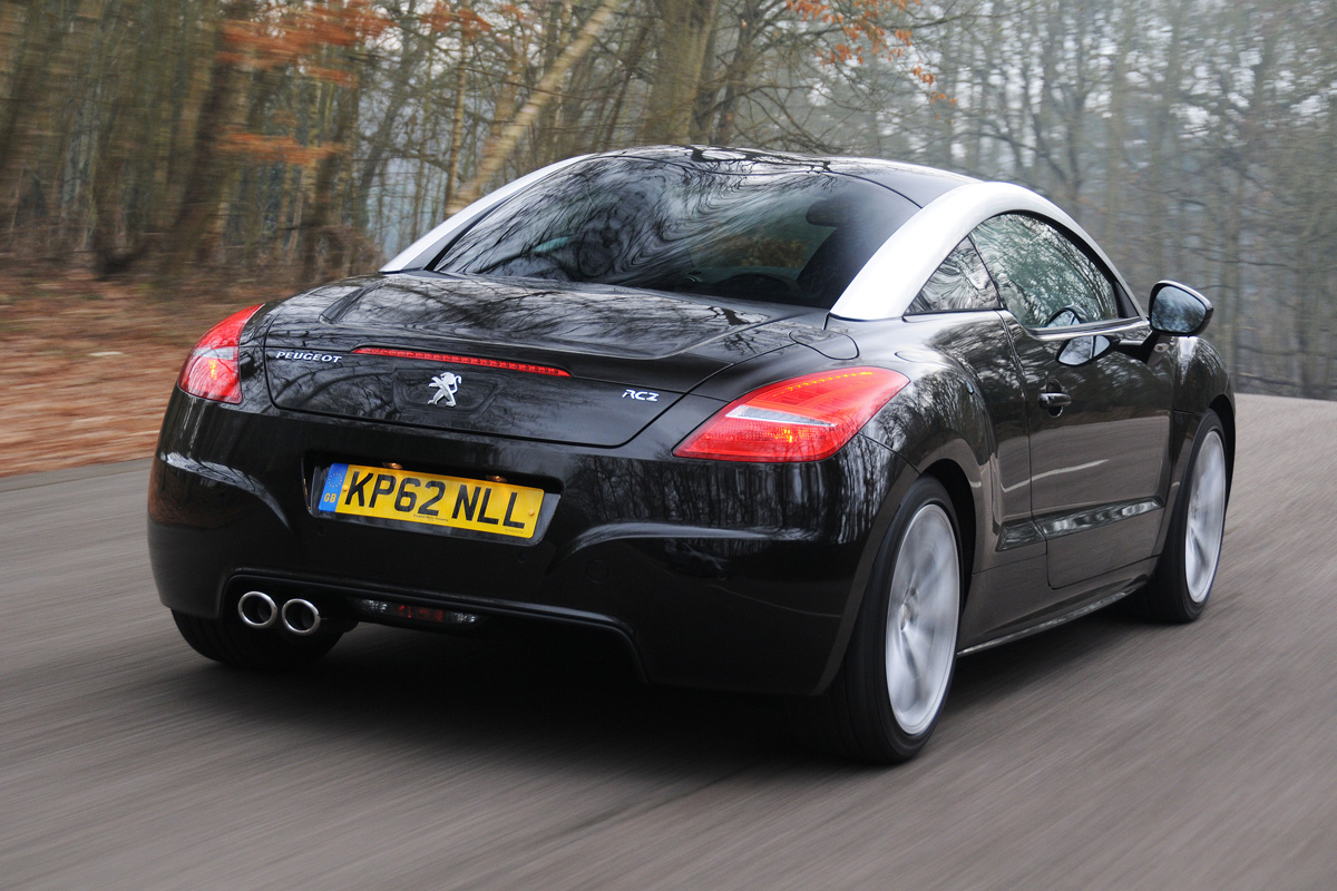 Peugeot RCZ rear tracking