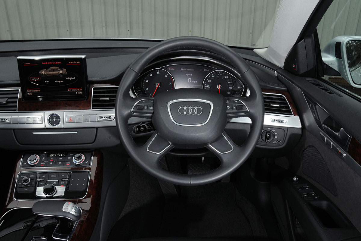 Audi A8 interior