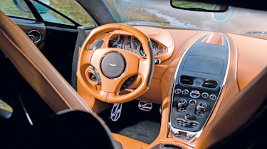 Aston Martin V12 Zagato interior