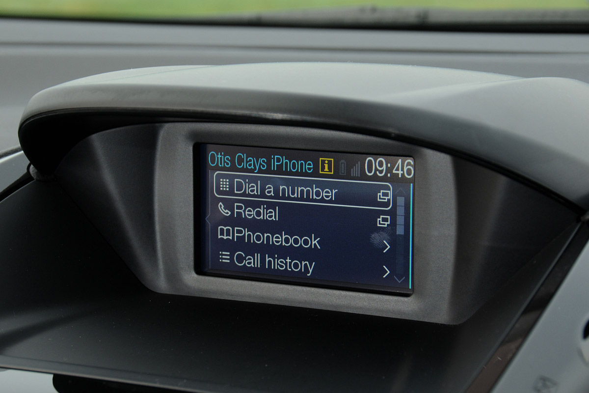 Ford B-MAX interior screen