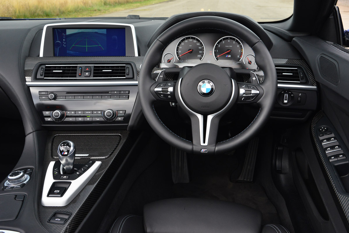 BMW M6 Convertible interior