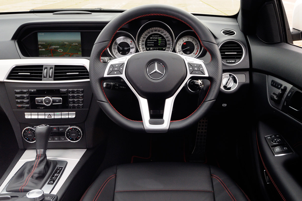 Mercedes C-Class Coupe interior