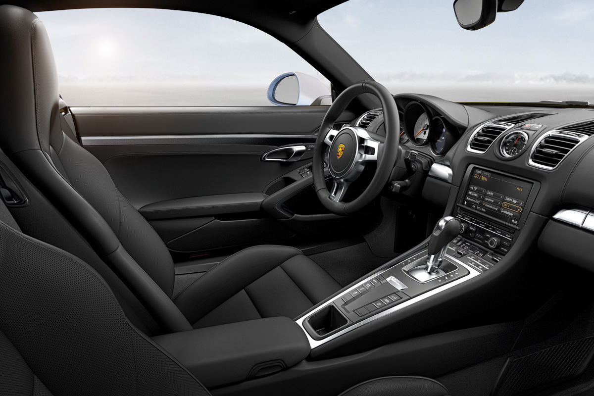 Porsche Cayman S interior