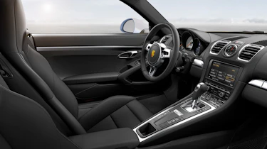Porsche Cayman S interior