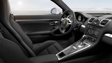 Porsche Cayman S interior