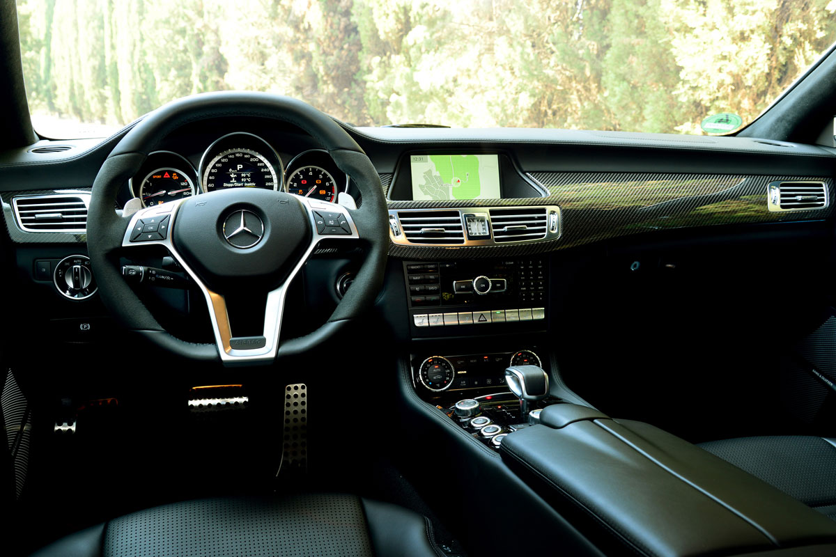 Mercedes CLS 63 AMG interior