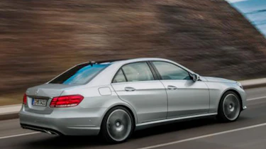 Mercedes E-Class saloon rear