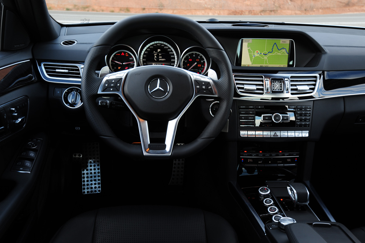 Mercedes E63 AMG interior