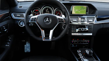 Mercedes E63 AMG interior