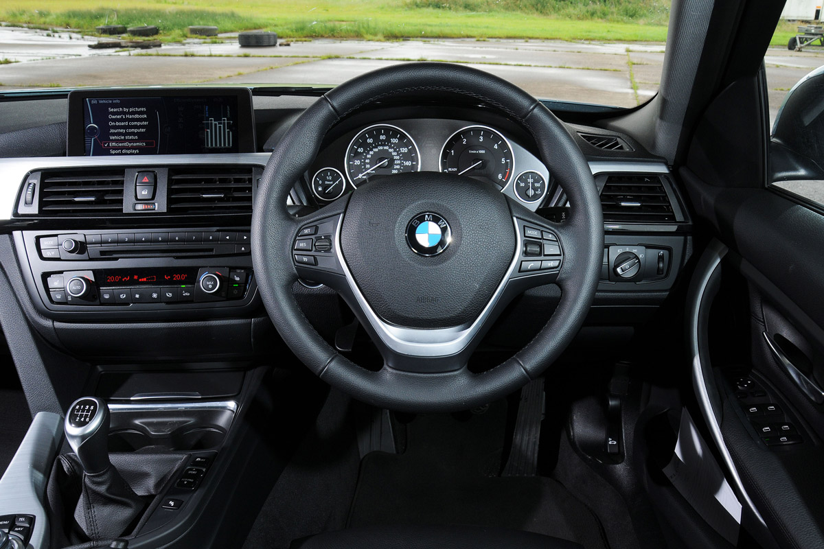 BMW 320d ED interior