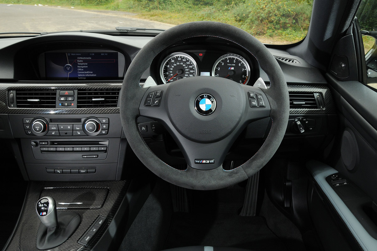 BMW M3 Frozen Silver interior