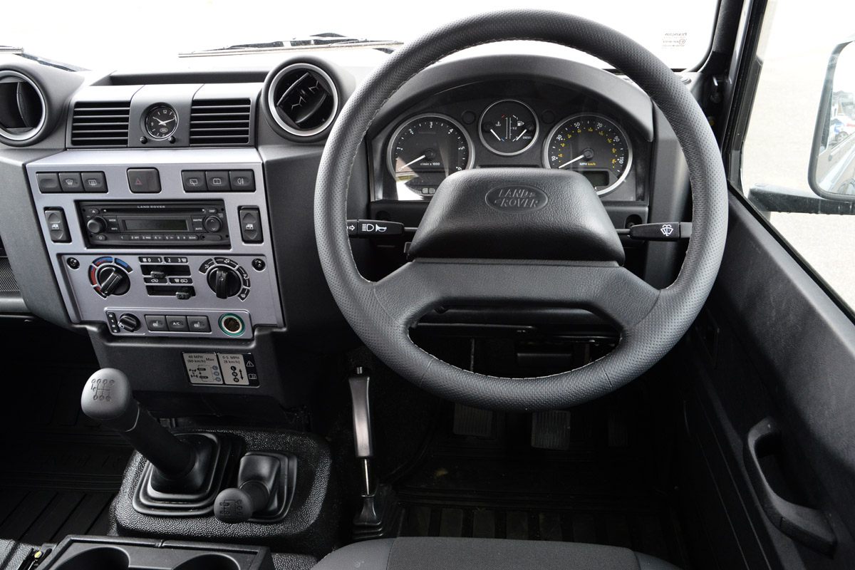 Land Rover Defender XTech interior