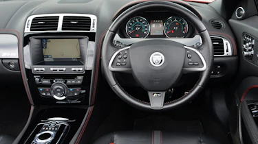 Jaguar XKR-S Convertible interior