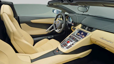 Lamborghini Aventador Roadster interior