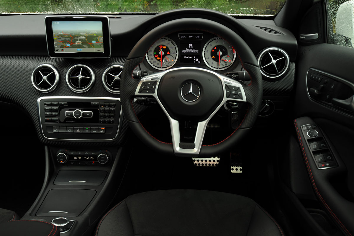 Mercedes A250 interior