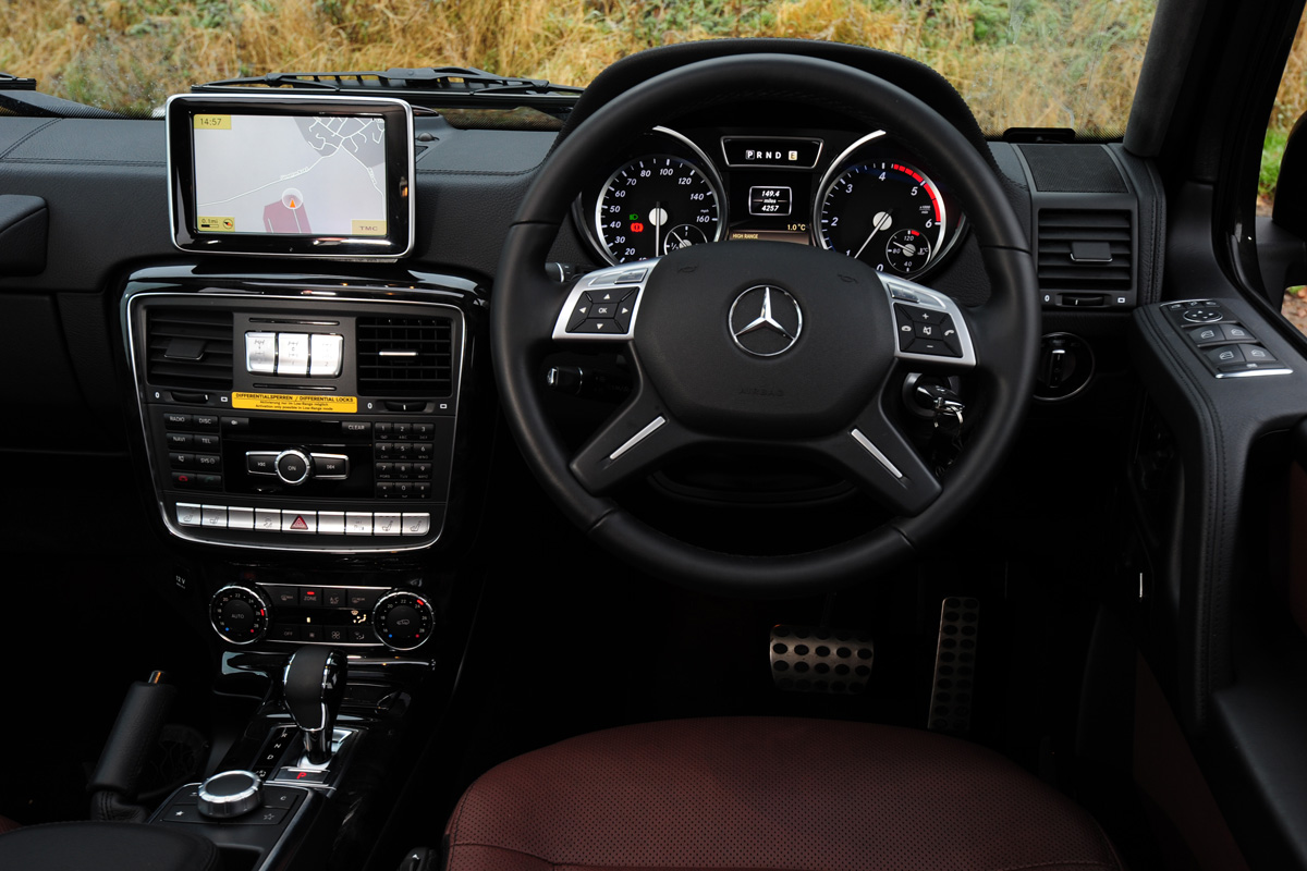 Mercedes G-Class interior