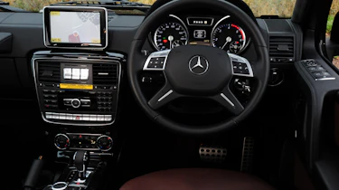 Mercedes G-Class interior