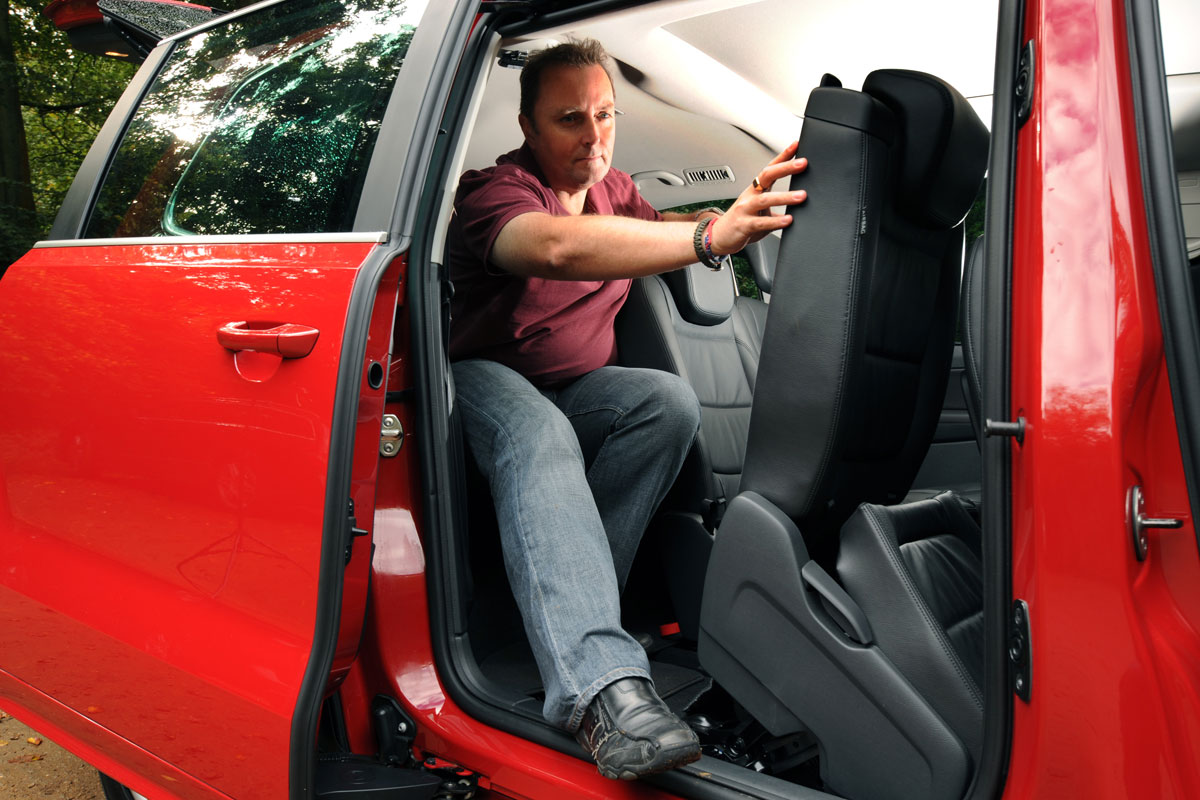 SEAT Alhambra rear seats