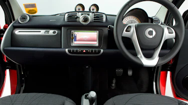 Smart ForTwo interior