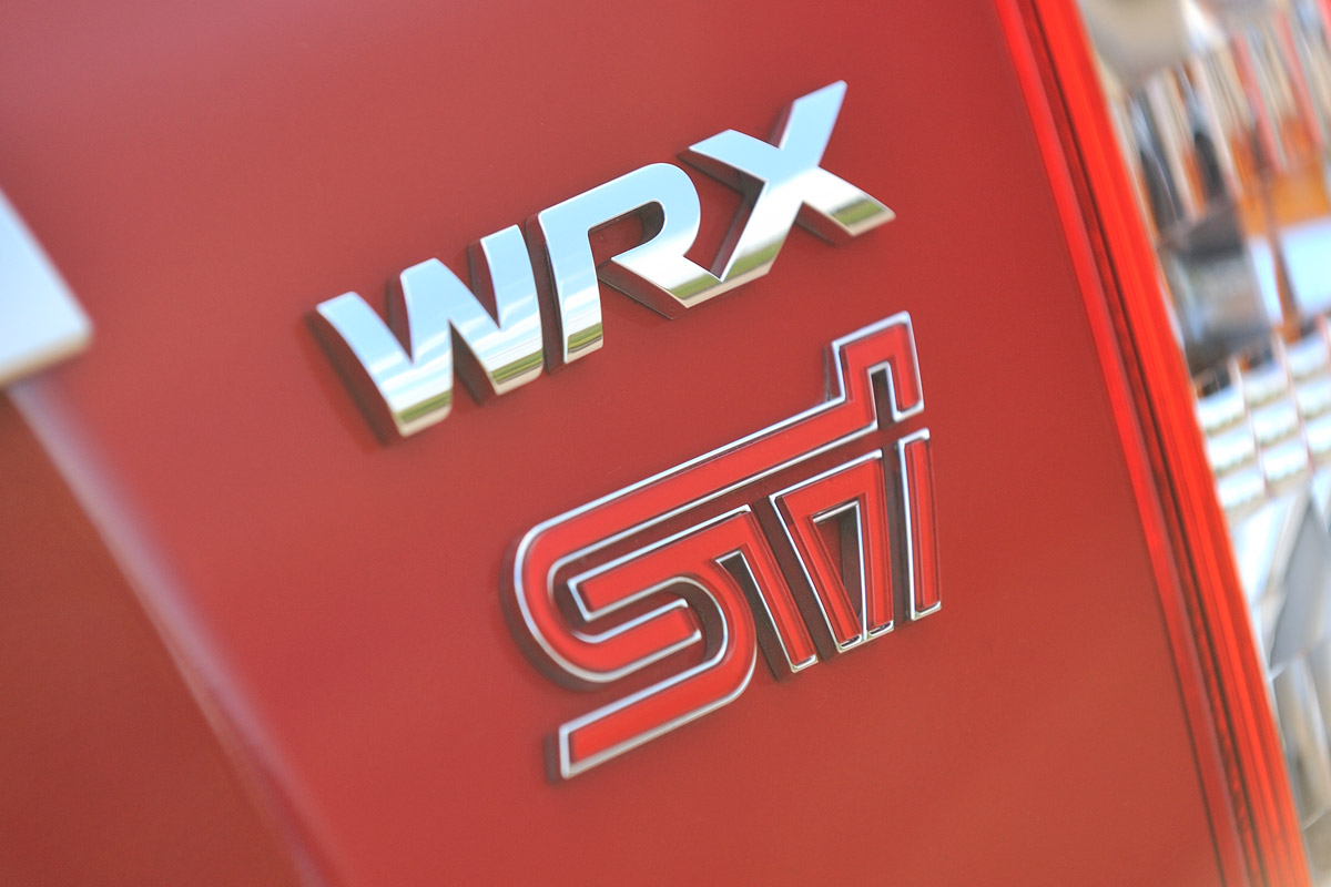 Subaru WRX STi 340R badge