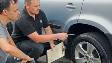 Skoda Yeti wheel detail