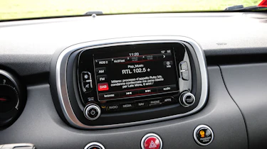 Fiat 500X - nav screen