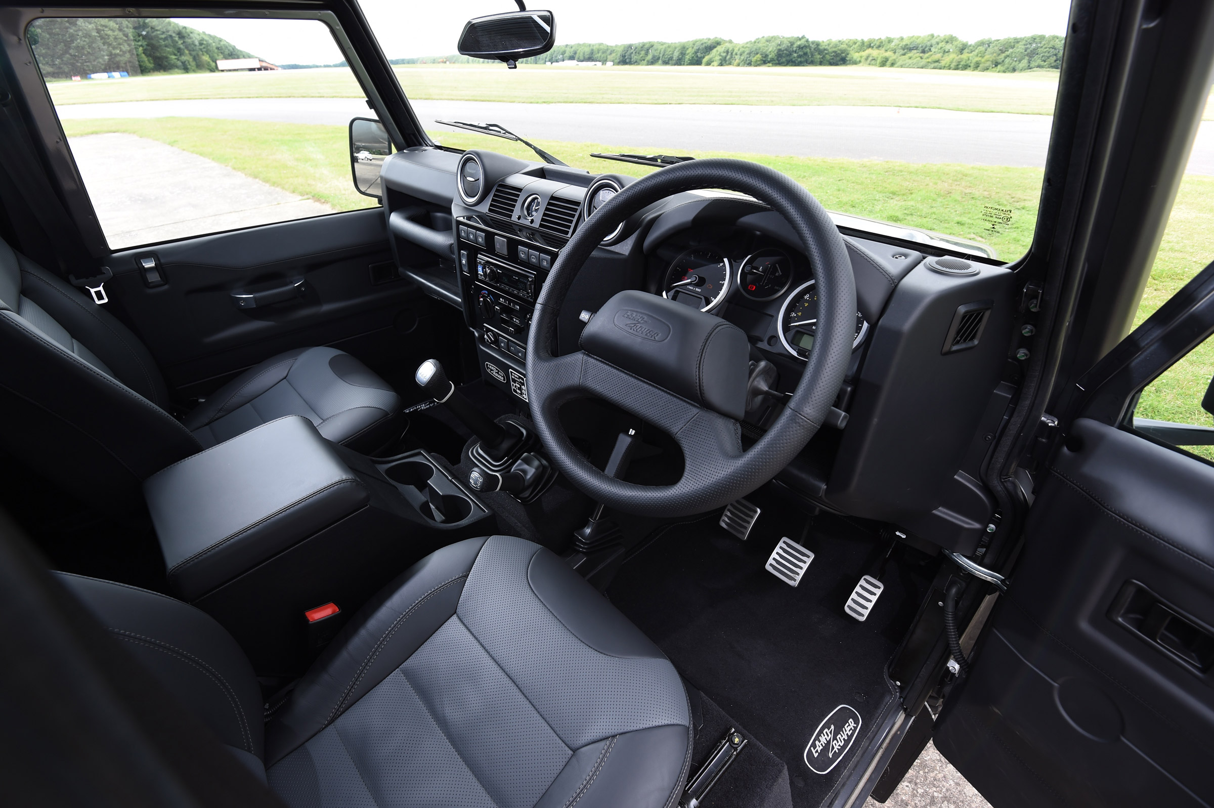 Land Rover Defender 110 Adventure interior