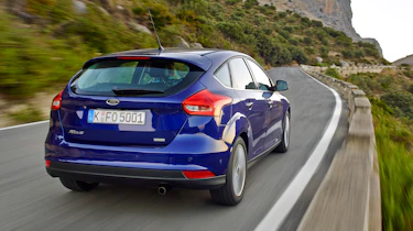 New Ford Focus 2014 rear blue