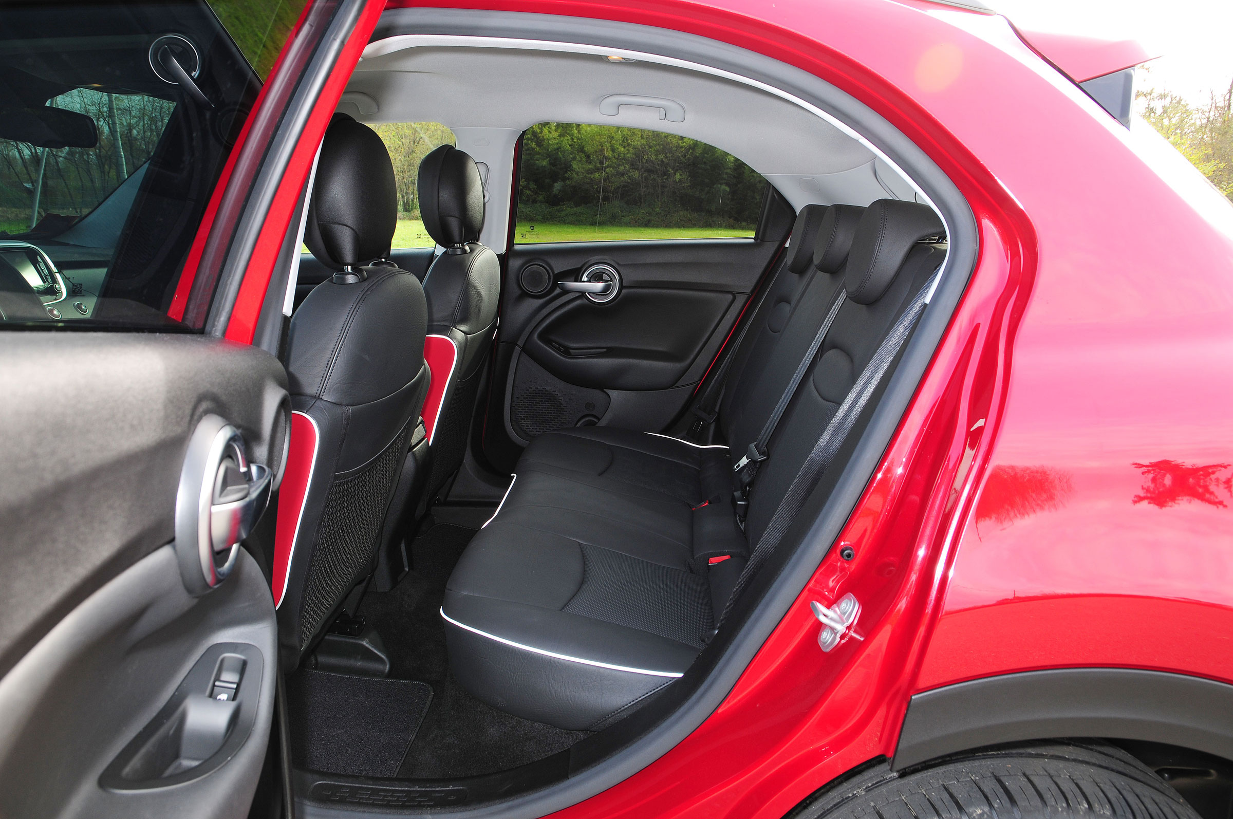 Fiat 500X rear seat