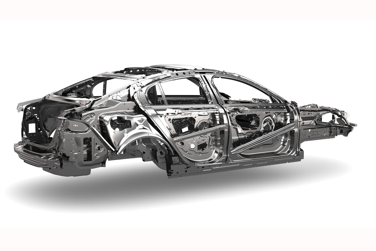 Jaguar XE chassis