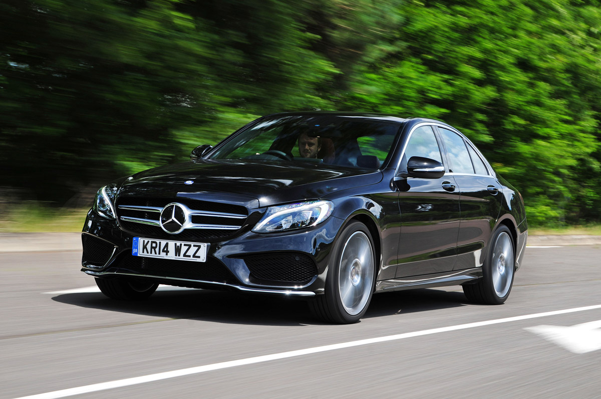 Mercedes C-Class - front tracking