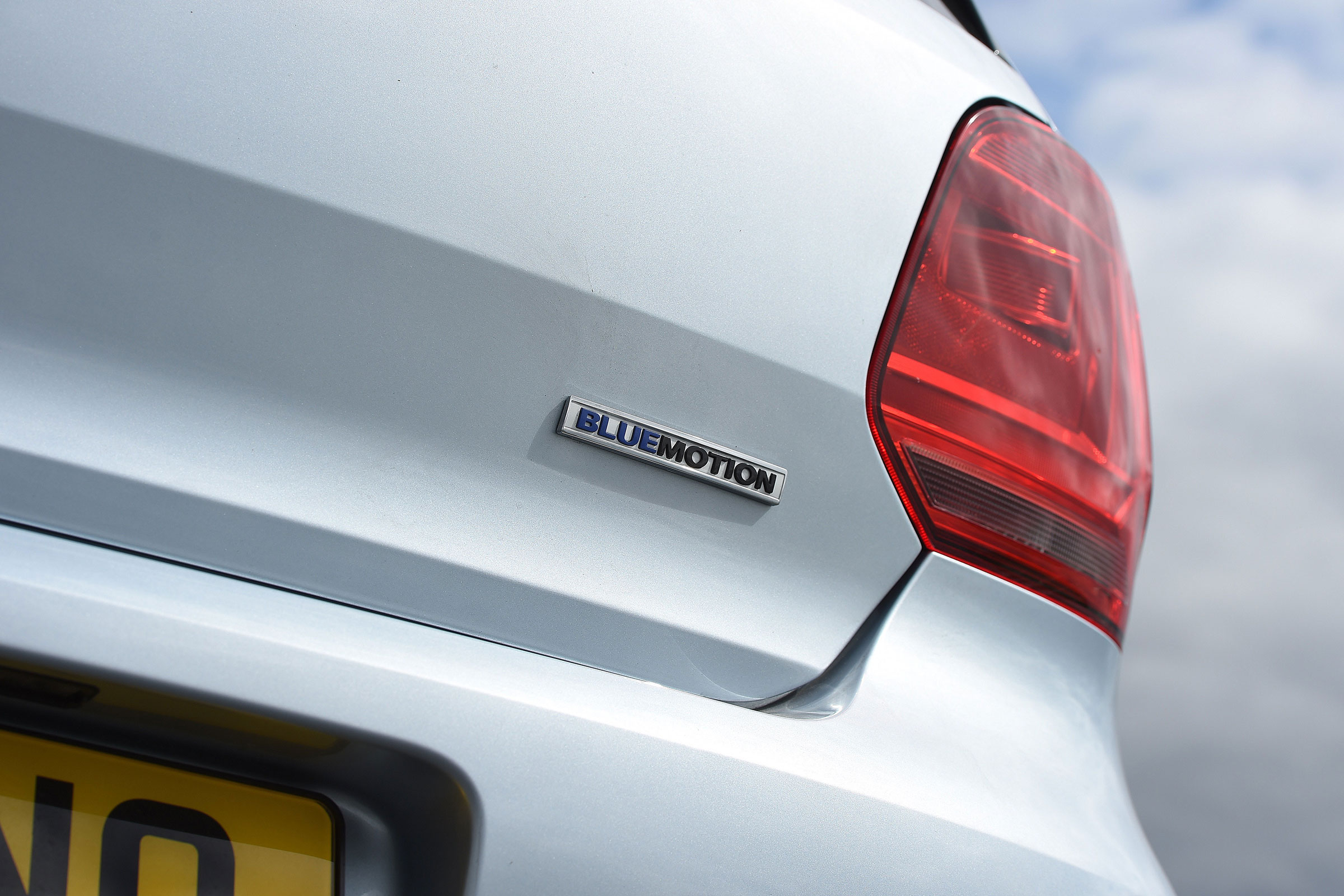 VW Polo BlueMotion - badge