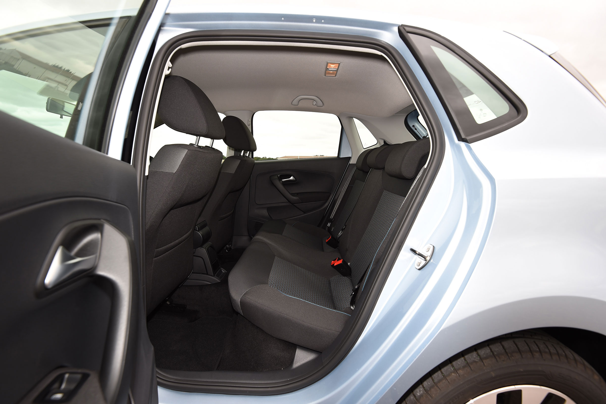 VW Polo BlueMotion - rear seats