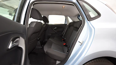 VW Polo BlueMotion - rear seats