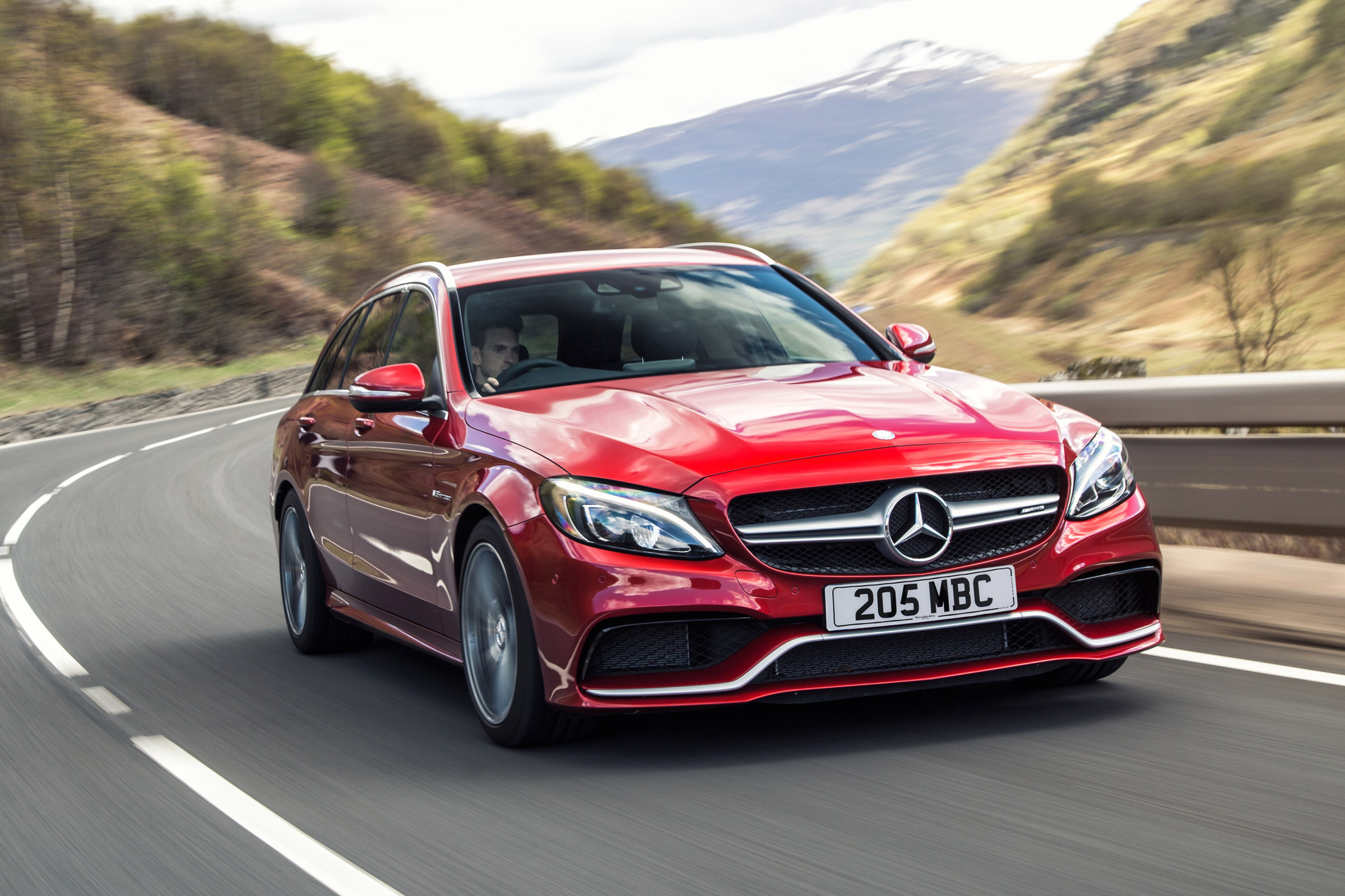Mercedes-AMG C63 Estate 2015 front