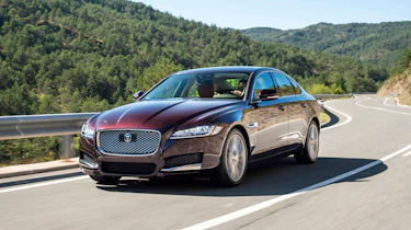 Jaguar XF Portfolio - front action