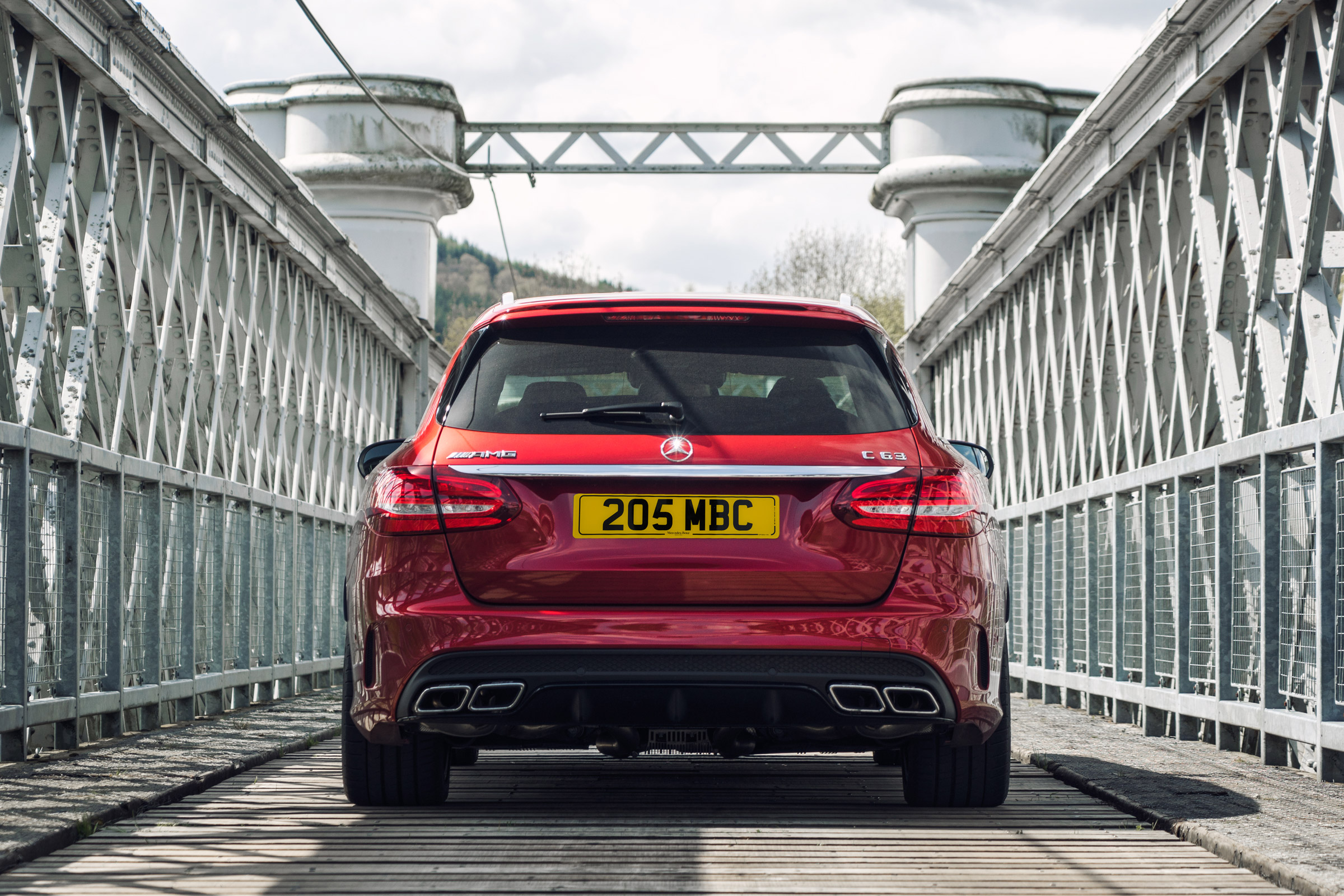 Mercedes-AMG C63 Estate 2015 rear