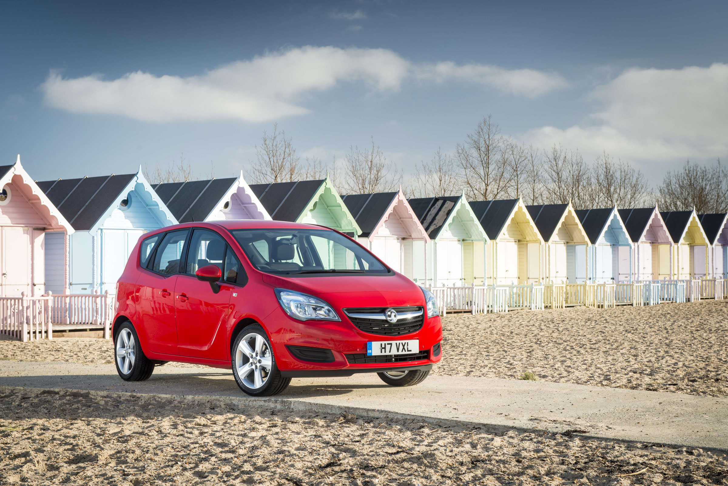 Vauxhall Meriva 2014 facelift - front static