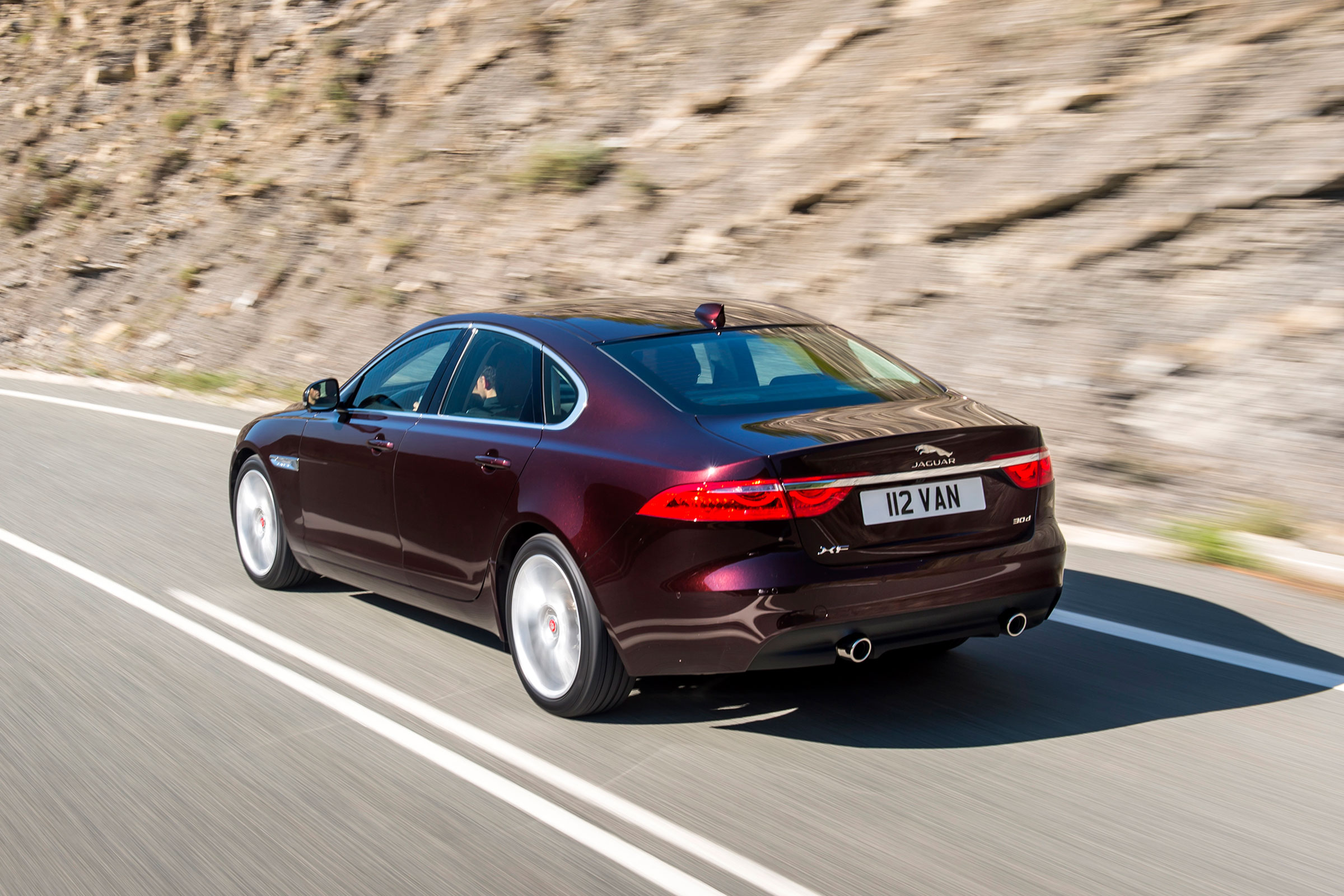 Jaguar XF Portfolio - rear action