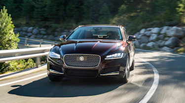 Jaguar XF Portfolio - front cornering